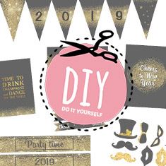 רוצים לחגוג את בואה של 2019? DIY חינמי וחגיגי