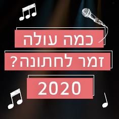 מחירון זמרי החתונות היקרים ביותר לשנת 2020